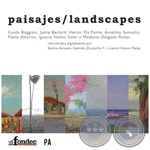 Paisajes/landscapes - Animación con pinturas de Guido Boggiani